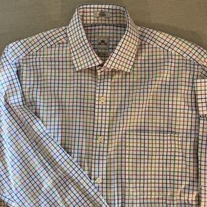 Peter Millar Multi-Colored Button-Down Shirt (M)